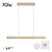 Neuhaus PURE® Hanglamp PURE E-MOTION Gold e-LIFT  120cm incl. Remote
