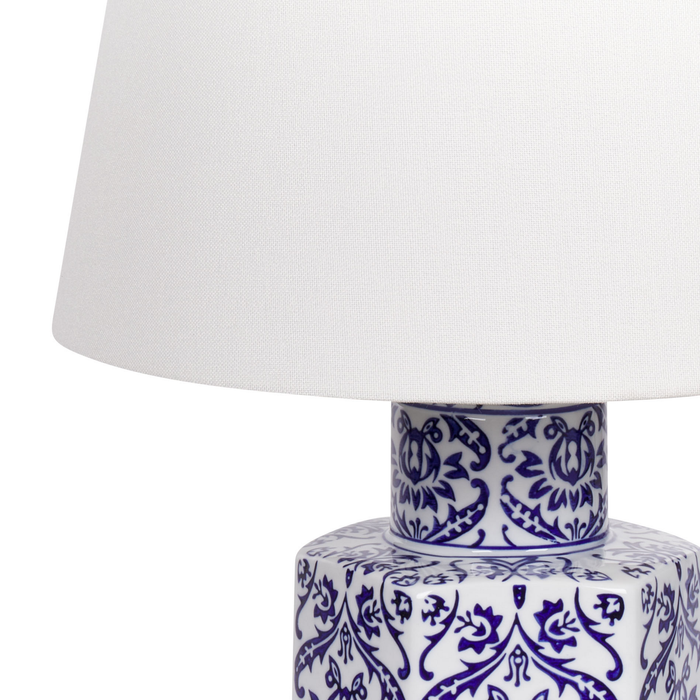 Beliani - MARCELIN - Tafellamp - Gebroken wit - Porselein