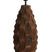 Light&living Lampvoet Ø21x46 cm TAKABE hout chocolade bruin