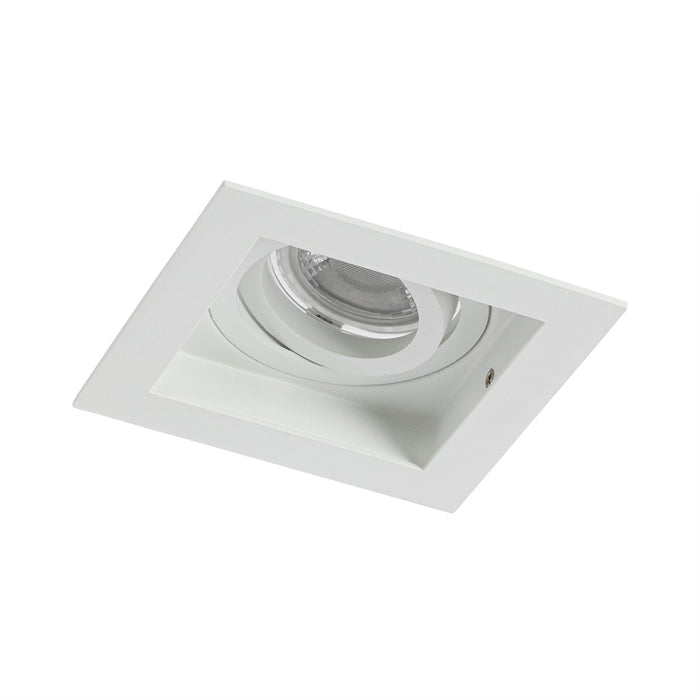 QAZQA Moderne inbouwspot wit verstelbaar - Carree