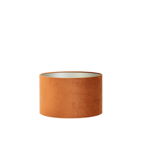 Light & Living Tafellamp Shiva|Velours - Zwart|Terra - Ø35x75cm