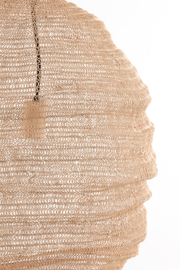 Light & Living Light&living Hanglamp Ø45x60 cm NIKKI gaas oud roze