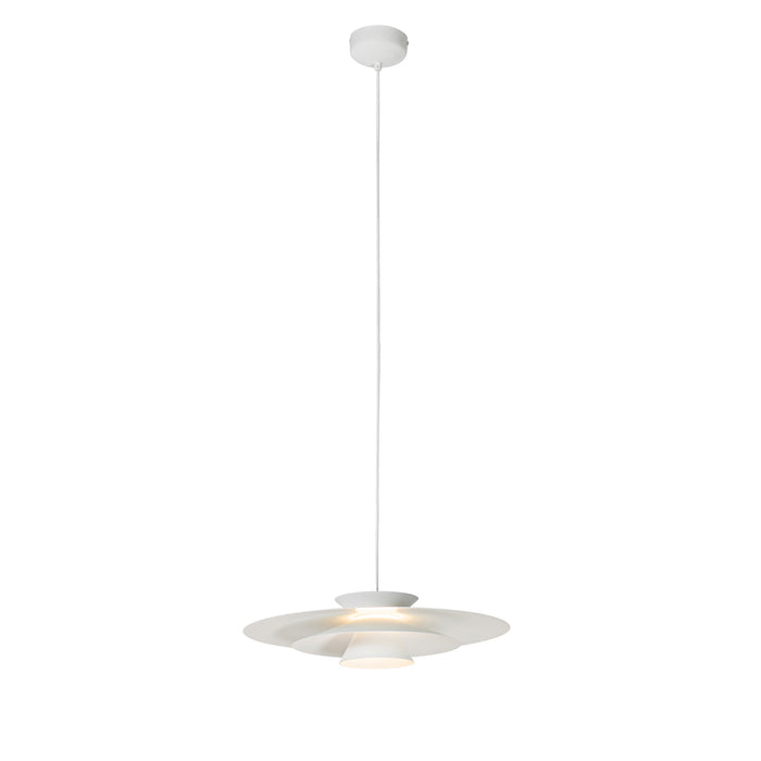 QAZQA Design hanglamp wit incl. LED 3-staps dimbaar - Pauline