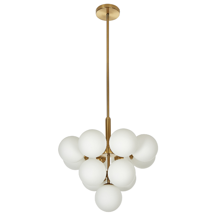 Beliani - BIRRIE - Hanglamp - Messing - Ijzer