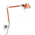 Artemide Tolomeo Micro Parete wandlamp retrofit oranje