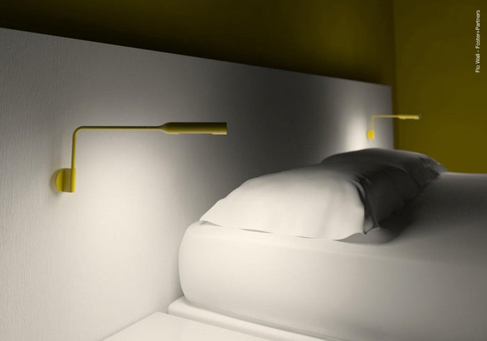 Lumina Flo Wall wandlamp LED 2700K gunmetal