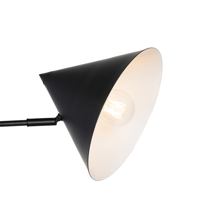 QAZQA Design wandlamp zwart verstelbaar - Triangolo