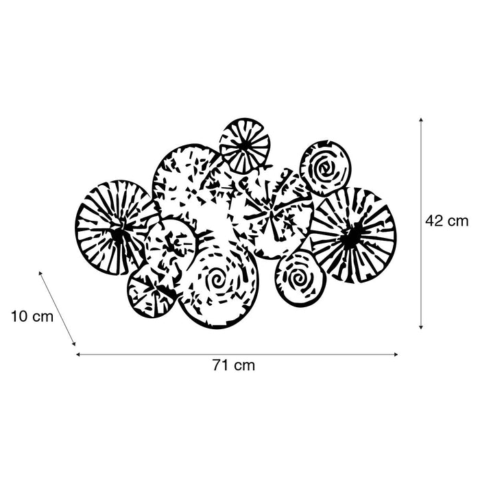 QAZQA Art Deco wandlamp antiek goud 71 cm - Kelly