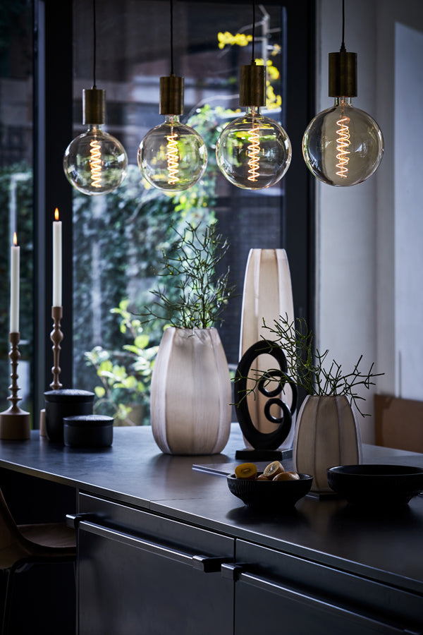 Light & Living - Deco LIGHT - Ø20x28cm - Oranje