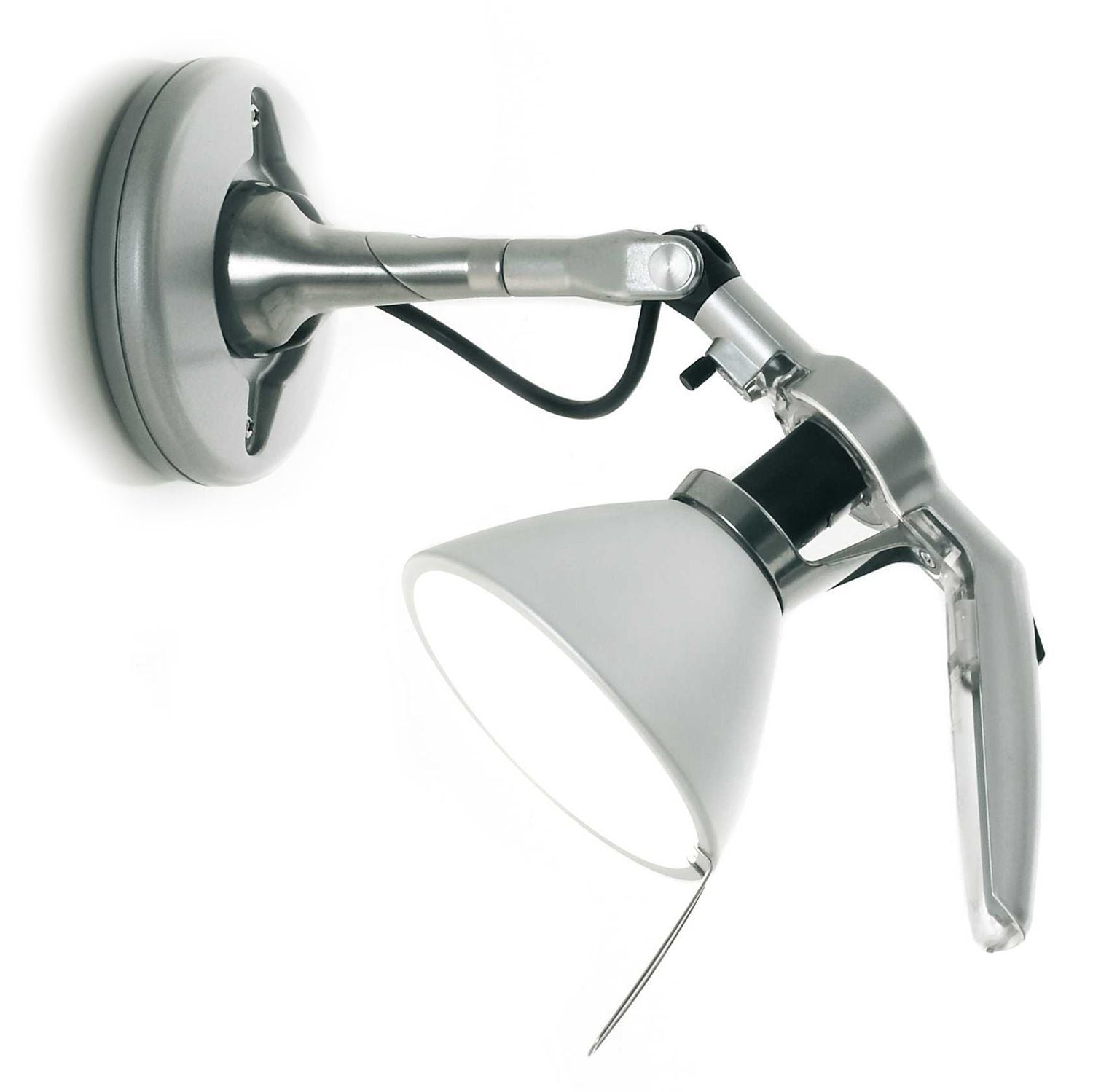 Luceplan Fortebraccio wandlamp 1-arm metaal