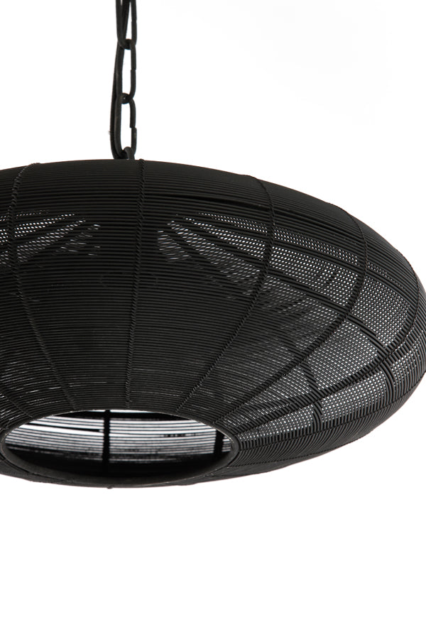 Light & Living Light&living Hanglamp Ø40x18 cm BAHOTO mat zwart