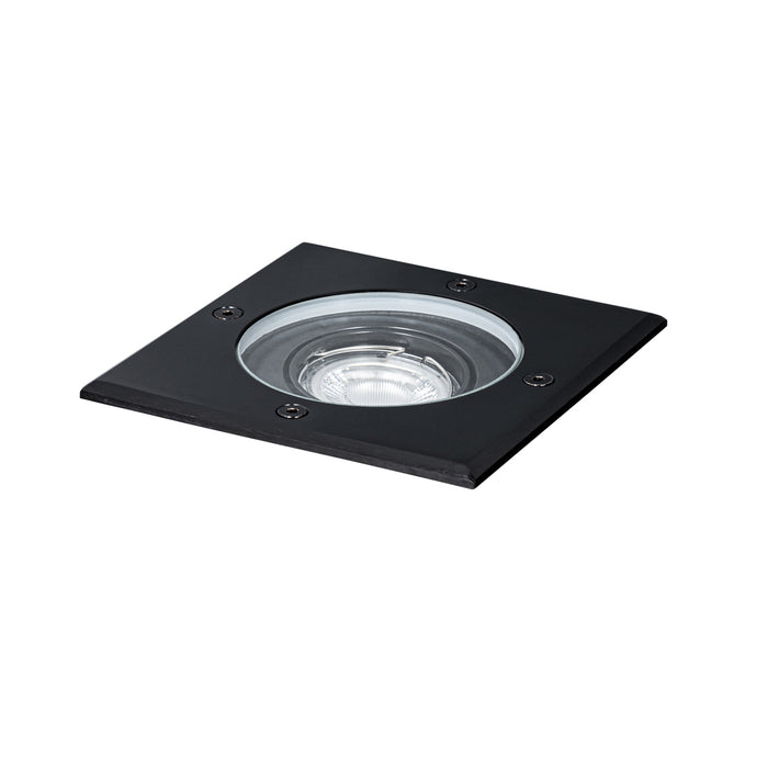 QAZQA Buiten grondspot zwart vierkant verstelbaar IP65 - Delux