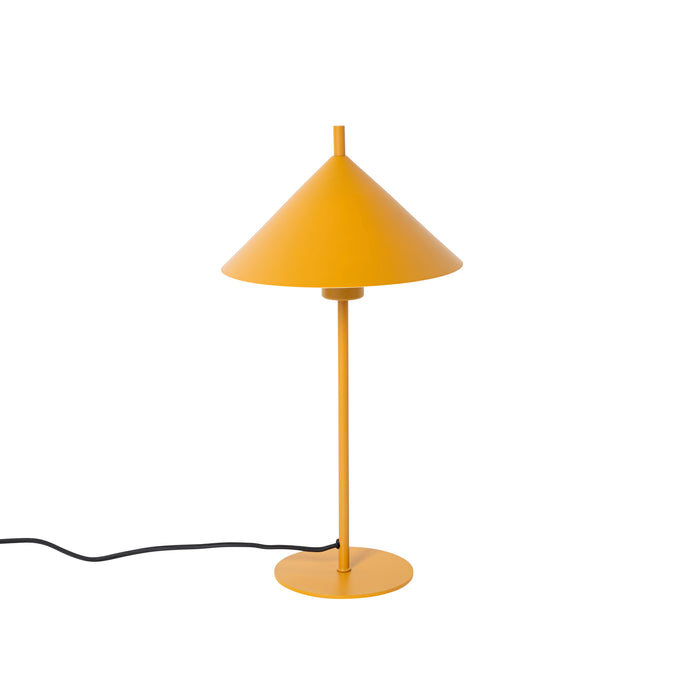 QAZQA Design tafellamp geel - Triangolo