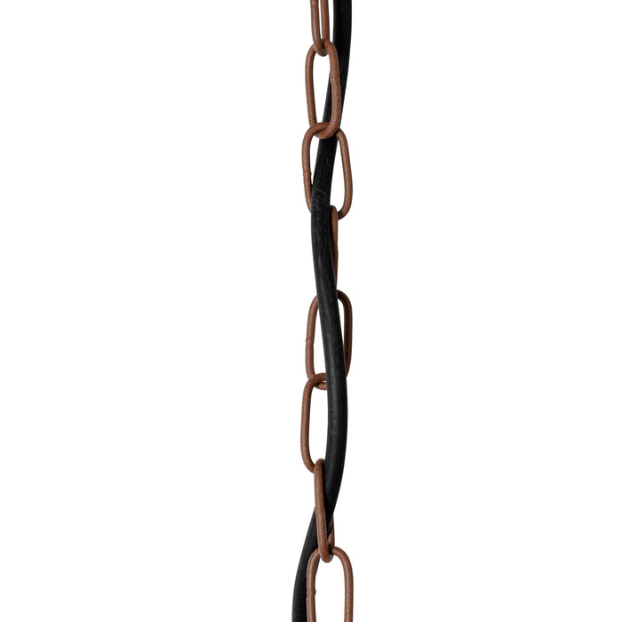 QAZQA Moderne buiten hanglamp roestbruin IP44 - Kansas