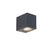 QAZQA Moderne wandlamp donkergrijs IP44 - Baleno