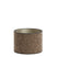 Light&living Kap cilinder 25-25-18 cm SAVERNA donker bruin