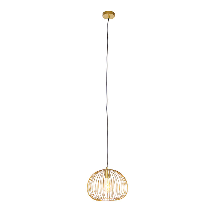 QAZQA Design hanglamp goud - Wire Dough