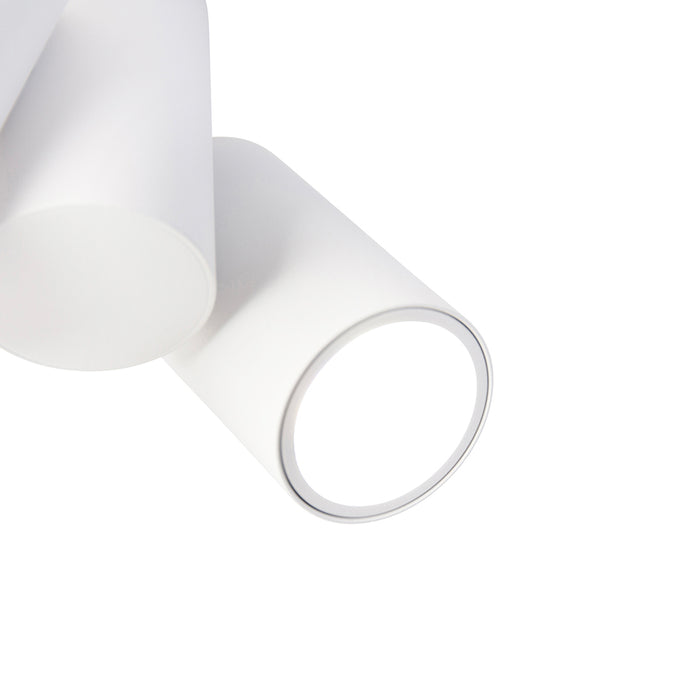 QAZQA Smart spot wit verstelbaar incl. 2 Wifi GU10 - Michael