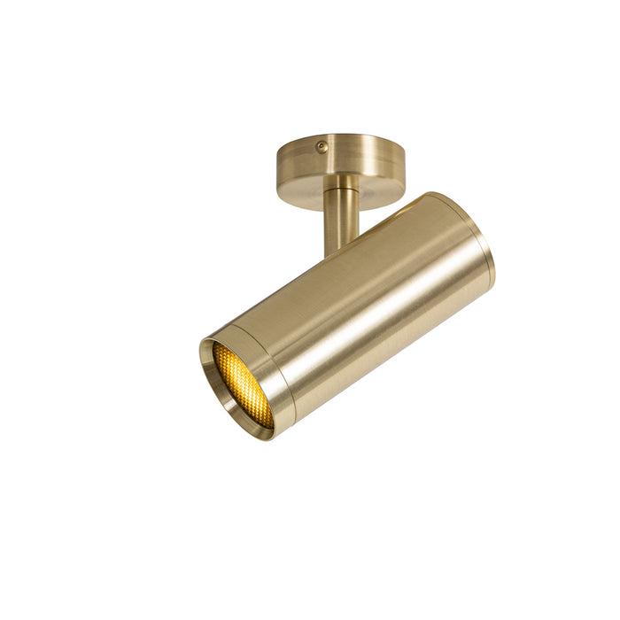 QAZQA Design spot goud verstelbaar - Scopio Honey