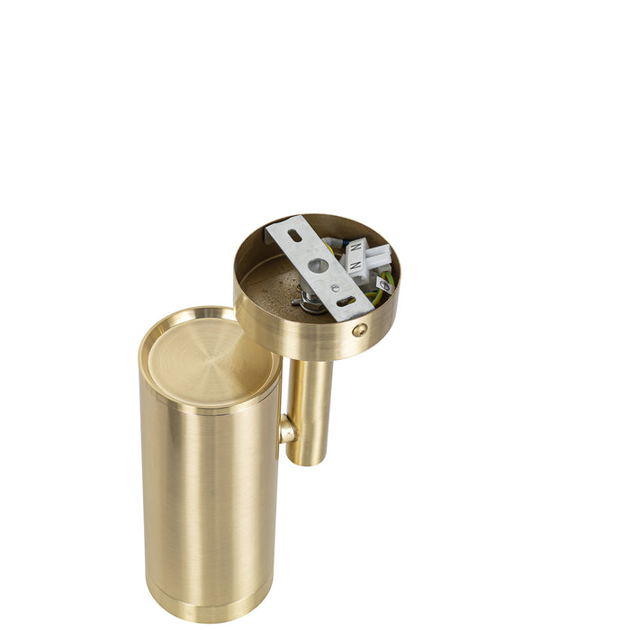 QAZQA Design spot goud verstelbaar - Scopio Honey