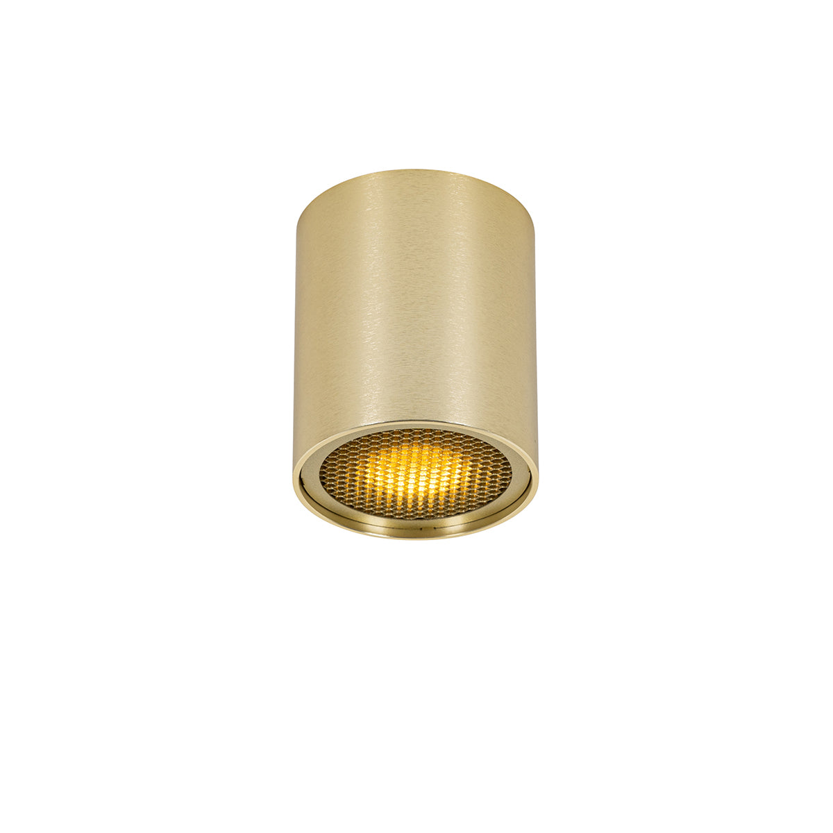 QAZQA Design opbouwspot goud GU10 50mm - Tubo Honey