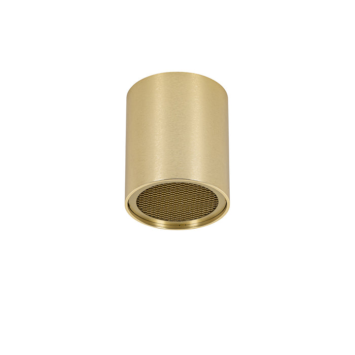 QAZQA Design opbouwspot goud GU10 50mm - Tubo Honey