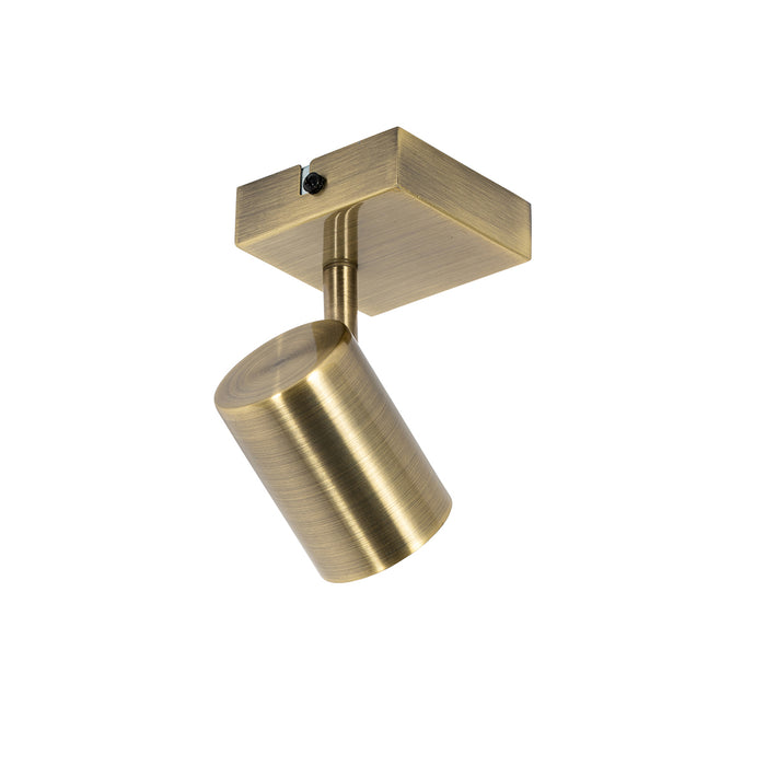 QAZQA Moderne spot brons verstelbaar vierkant - Jeana