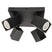 Freelight Spot Quadro Zwart GU10 4-Lichts