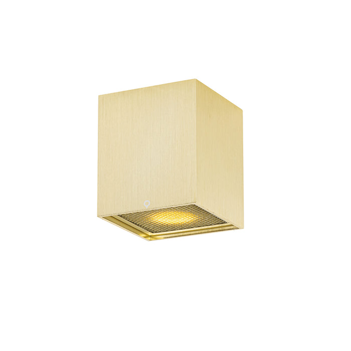 QAZQA Design opbouwspot goud GU10 50mm - Qubo Honey