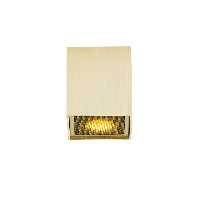 QAZQA Design opbouwspot goud GU10 50mm - Qubo Honey