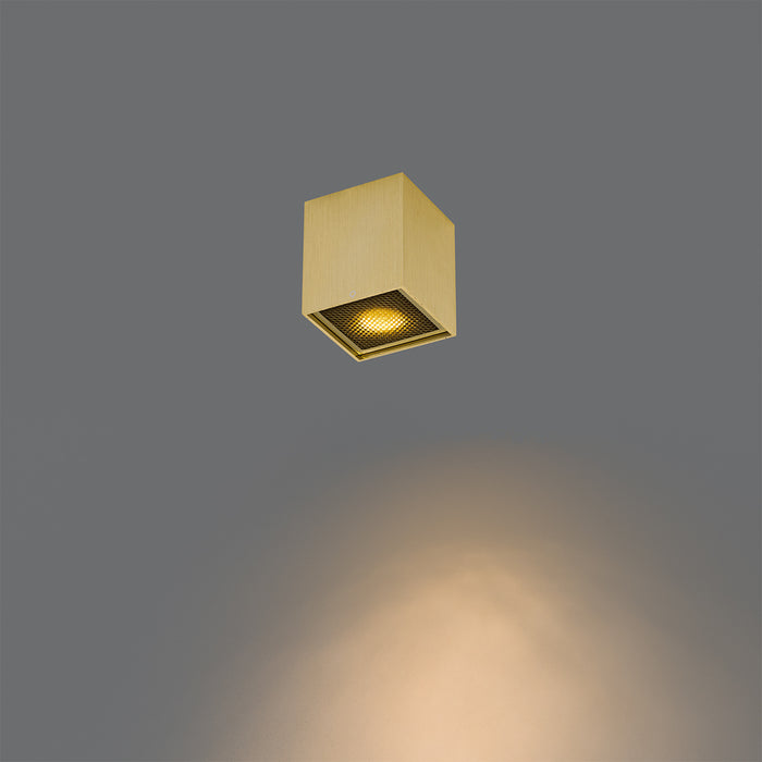 QAZQA Design opbouwspot goud GU10 50mm - Qubo Honey
