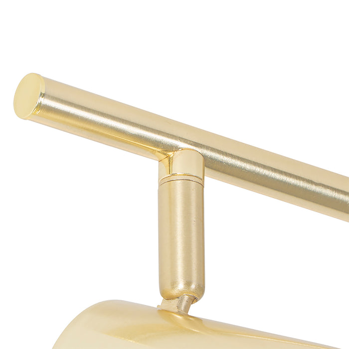 QAZQA Smart plafondlamp messing verstelbaar incl. 3 Wifi GU10 - Jeana