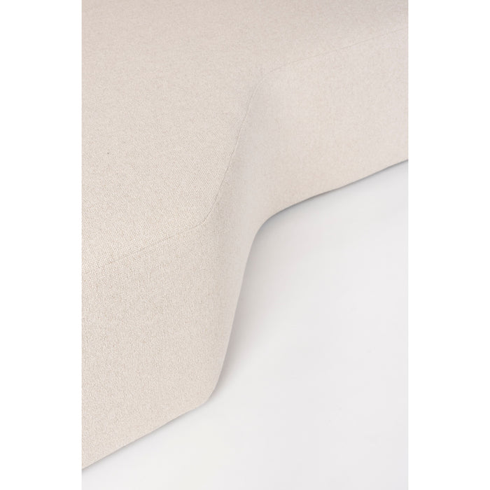 Zuiver Prosper Hoekbank Rechts Sand| Off-white - Crème