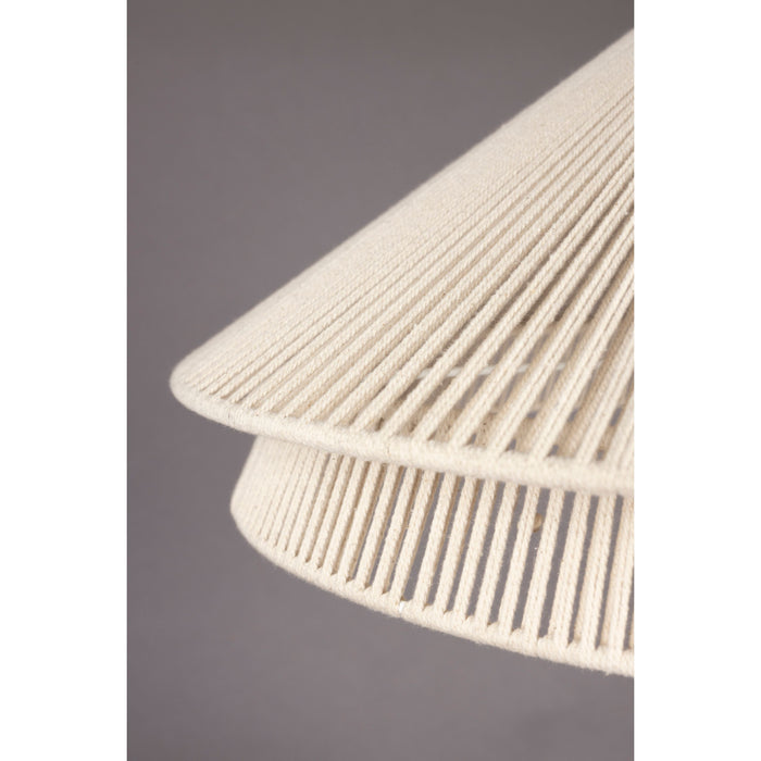 Dutchbone Elon Tafellamp Beige| Zwart