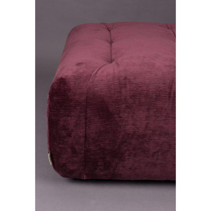 Dutchbone Giada Hocker Plum - Paars