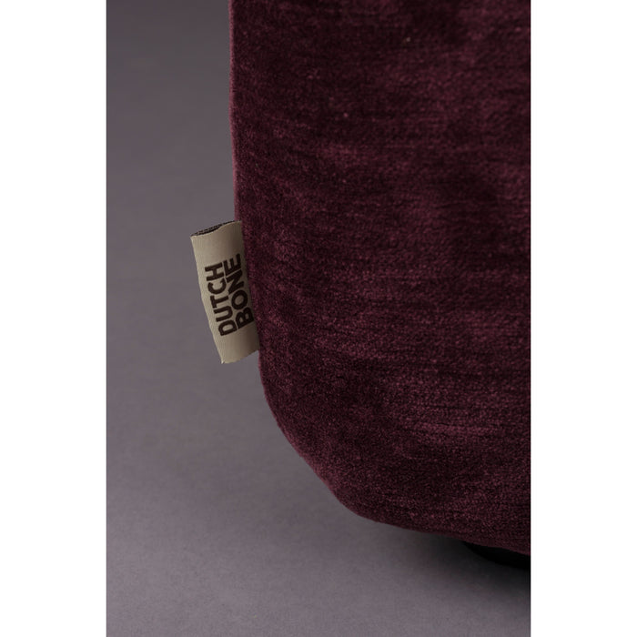 Dutchbone Giada Hocker Plum - Paars