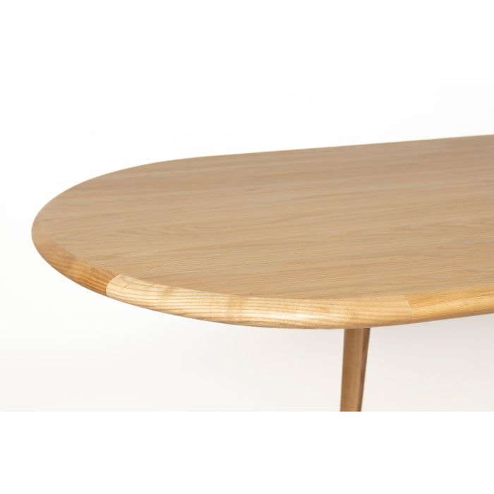 Zuiver Twist Uitschuifbare Eettafel 185|240x90 cm Eikenhout - Beige