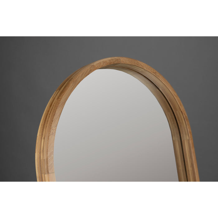 Dutchbone Caroun Spiegel Staand| Passpiegel 40x160 Hout - Bruin