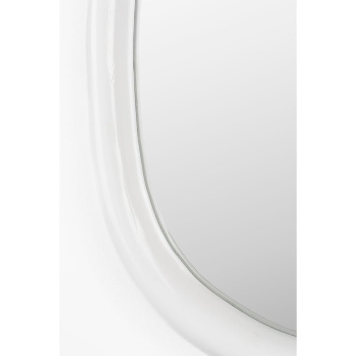 Zuiver Looks Spiegel| Wandspiegel Organische vorm Off White S