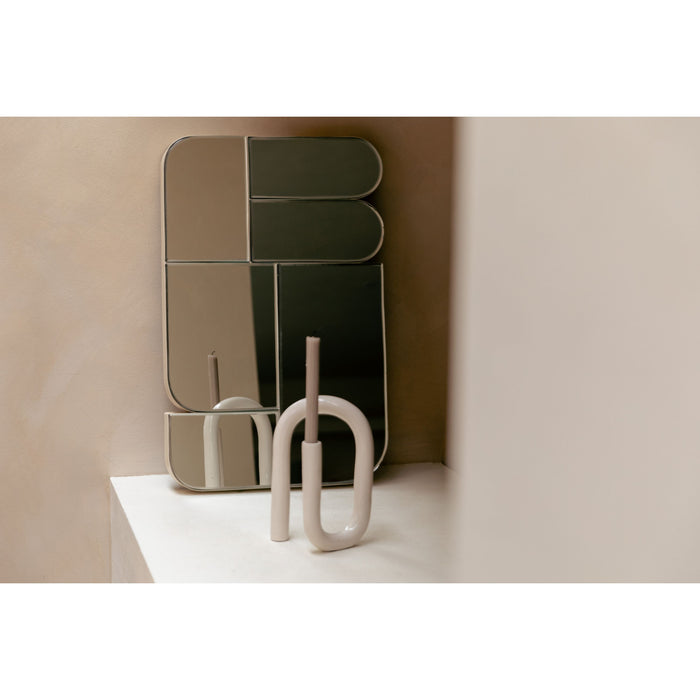 Zuiver Glamour Spiegel| Wandspiegel Beige