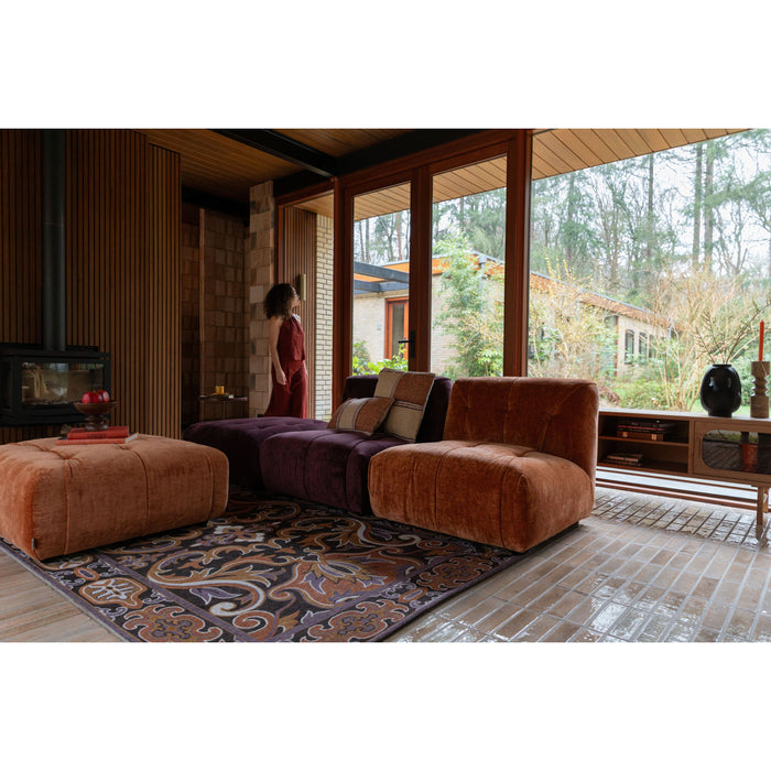 Dutchbone Giada Sofa 2-zits Plum - Paars