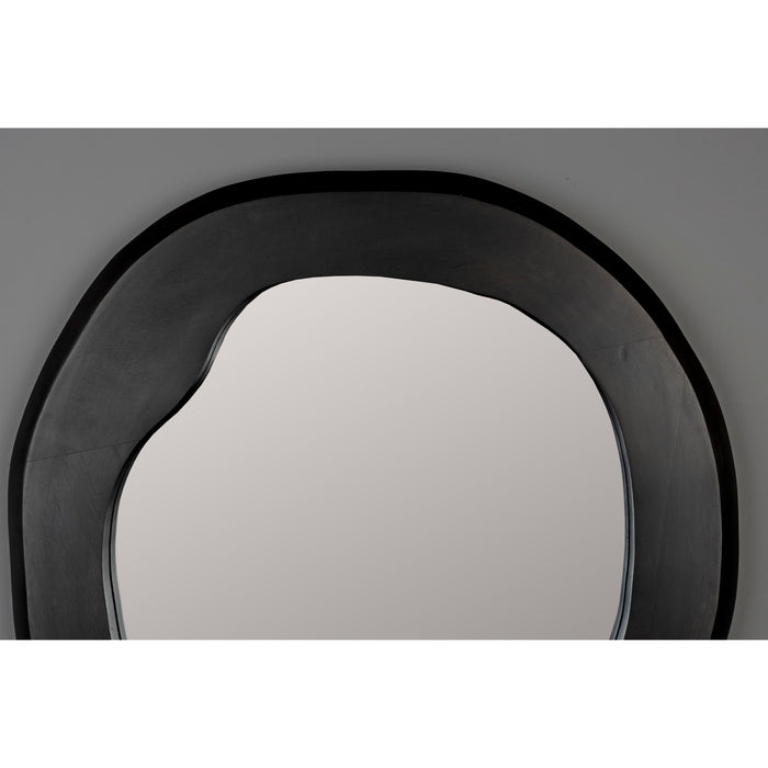 Dutchbone Aren Spiegel| Wandspiegel Organische vorm Zwart L