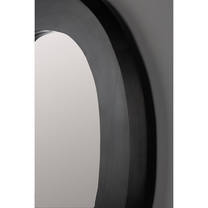 Dutchbone Aren Spiegel| Wandspiegel Organische vorm Zwart L