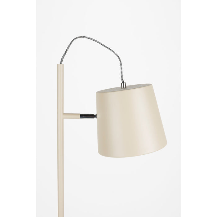 Zuiver Buckle Head Vloerlamp| Staande lamp Beige