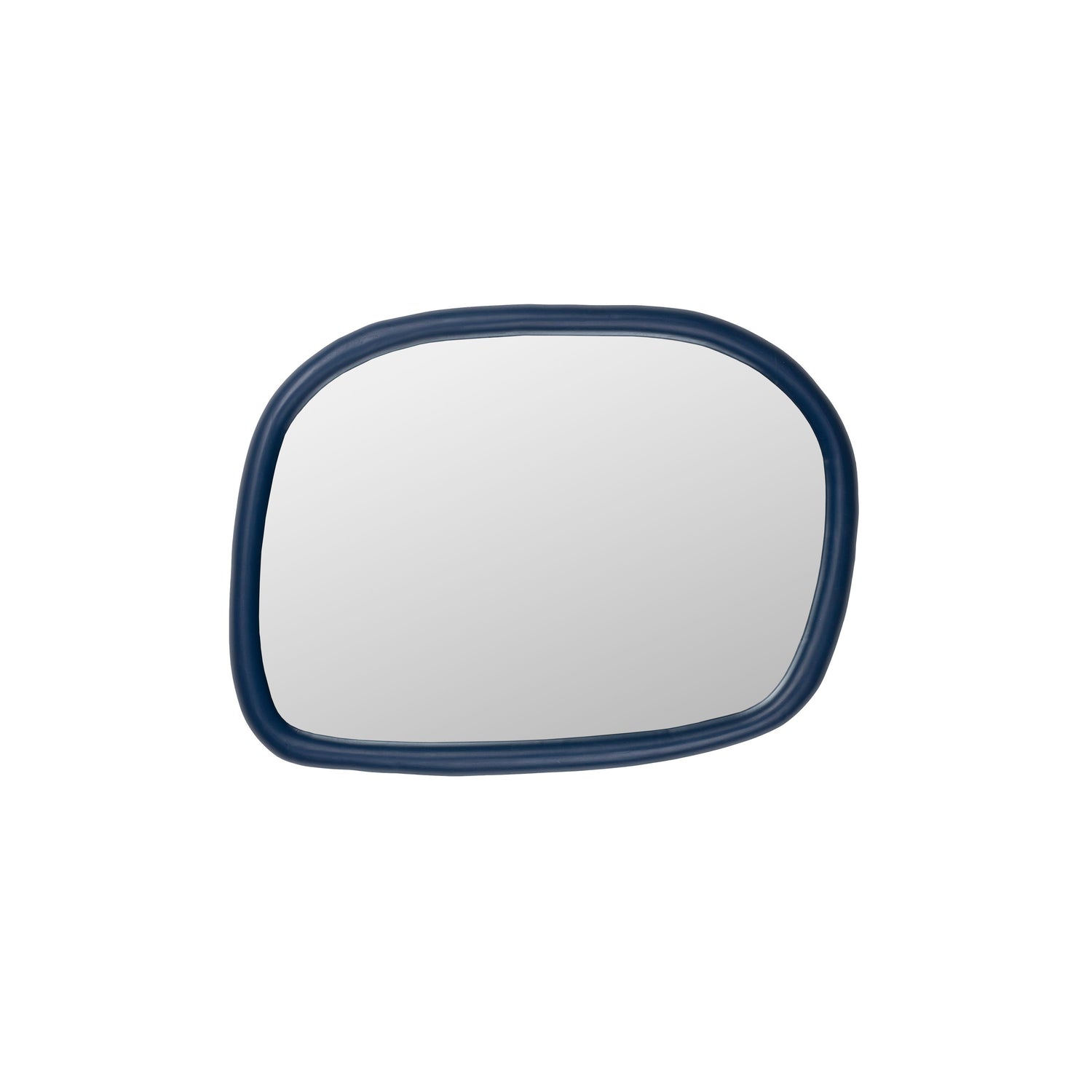 Zuiver Looks Spiegel| Wandspiegel Organische vorm Navy| Blauw M