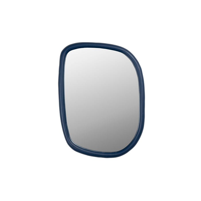 Zuiver Looks Spiegel| Wandspiegel Organische vorm Navy| Blauw M