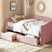 Beliani - VITTEL - Bed met opberger - Roze - Polyester