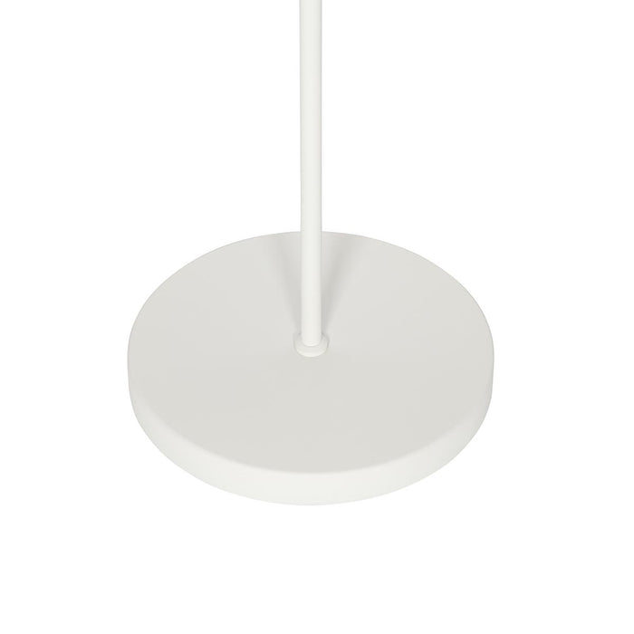 QAZQA Buiten vloerlamp mushroom wit oplaadbaar 3-staps dimbaar -