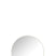 J-Line spiegel Rond - glas|metaal - wit - small - Ø 40 cm