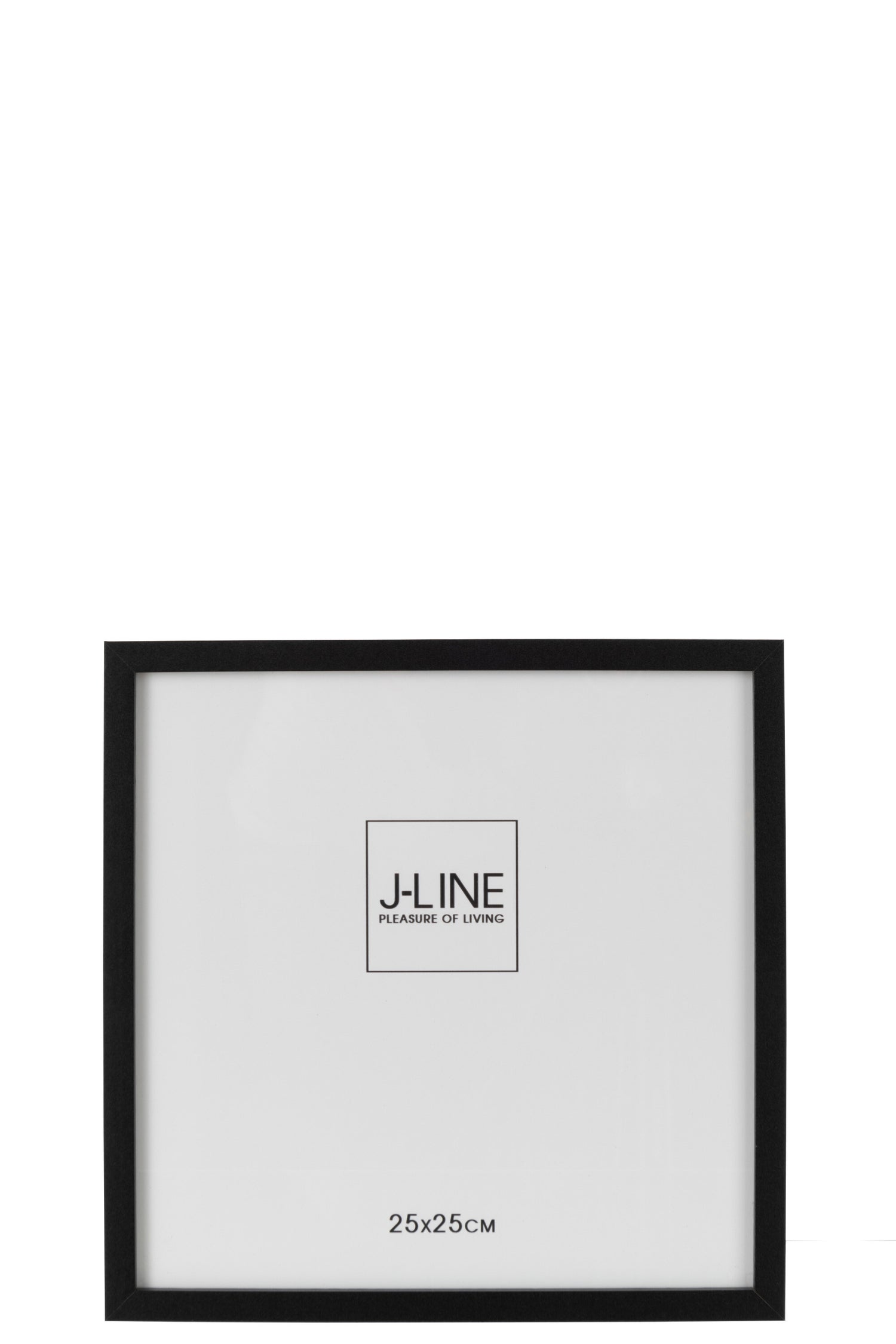 J-Line fotolijst Basic - hout - zwart - large - 2 stuks